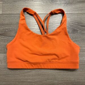 Old Navy Powerpress Orange Sports Bra